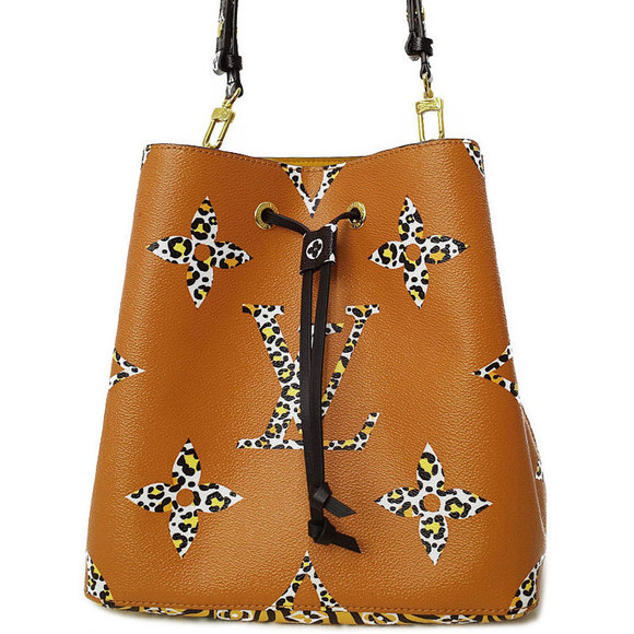 Louis Vuitton Monogram Jungle Neo Noe Shoulder Bag Orange - Picture 1 of 5